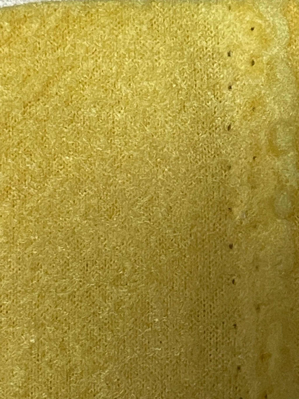 Yellow soft fleece fabric for warm fleece neck warmer accessory